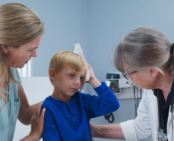 Trauma crânien enfant